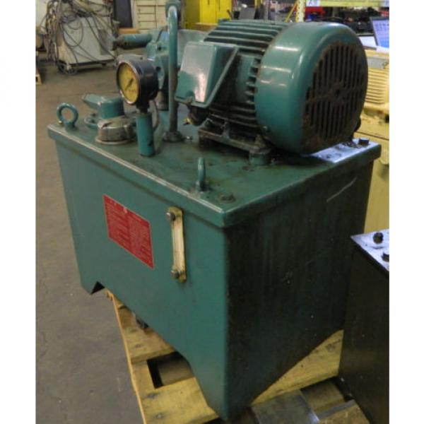 Tokyo Keiki / Vickers 2 HP Hydraulic Unit, PVB6-RSY-20-CM-11-JA-S7, Used #2 image