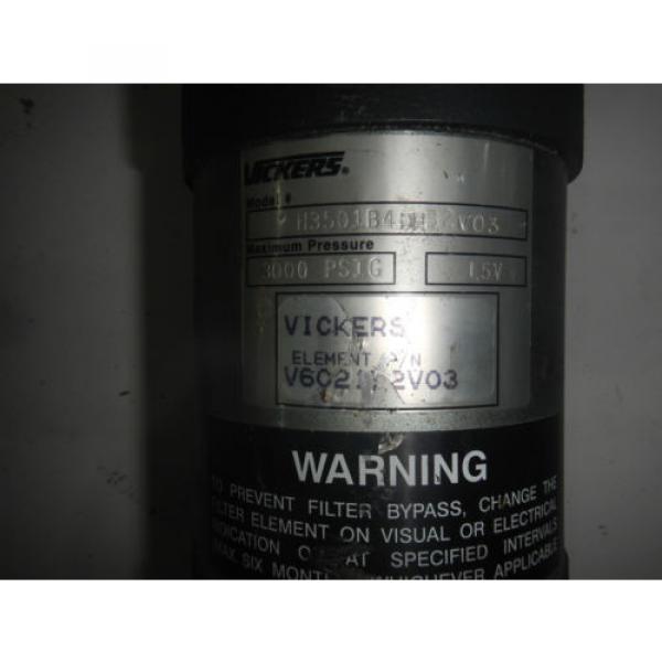 Vickers H3501B4DHB2V03 Hydraulic Filter #2 image