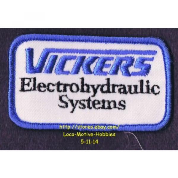 LMH PATCH Badge  VICKERS ELECTROHYDRAULIC SYSTEMS  Electro Hydraulic  EATON Logo #1 image