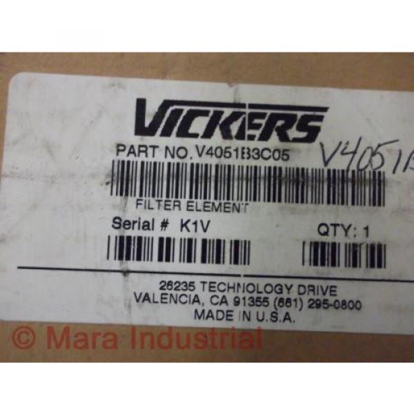 Vickers V4051B3C05 Hydraulic Filter Element 9800791 #2 image