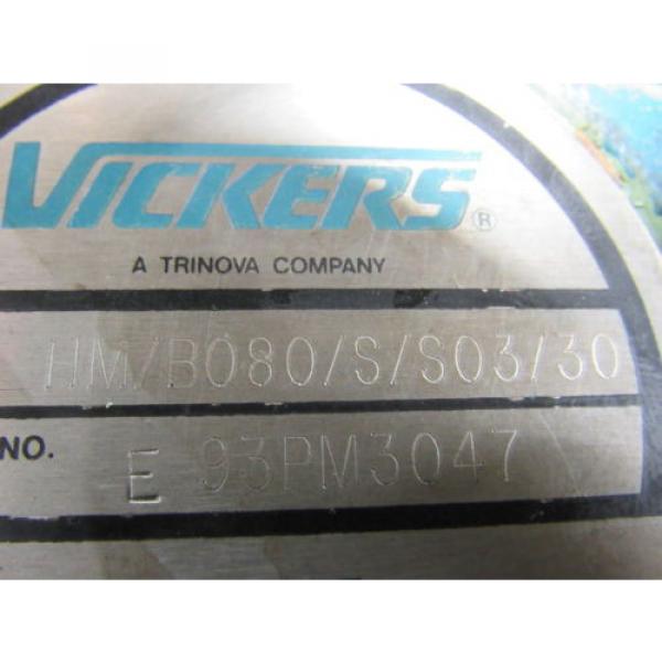 Vickers Staffa HM/B080/S/S03/30 Fixed Displacement Radial Piston Hydraulic Motor #7 image