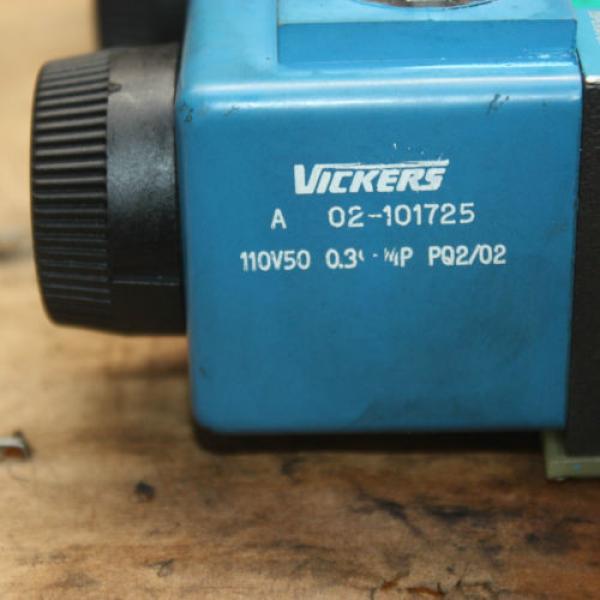 VICKERS HYDRAULIC DG4V-3S-8C-VM-U-A5-60 A02-101725 Solenoid Operated Directional #3 image