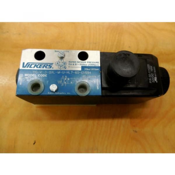 Spare Van Dorn Parts - Vickers Hydraulic Pilot Valve DG4V-3-2AL-M-U-HL7-60-EN594 #1 image