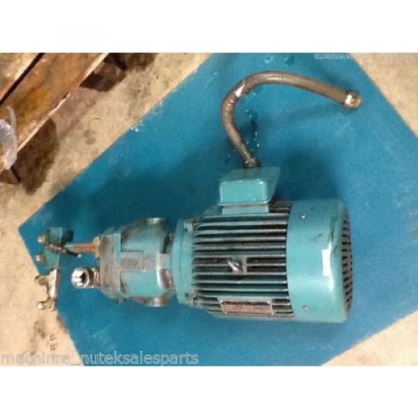 Vickers Pump PVB15-RSY-30-CM-11-JA_PVB15RSY30CM11J with Motor TDM-1034-1534 #5 image