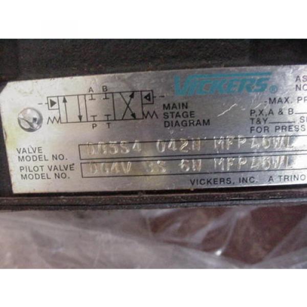 Origin VICKERS DG4V-3S-6N-MFPA5WL-B5-60 120V SOLENOID HYDRAULIC VALVE + DG5S4-042N #3 image