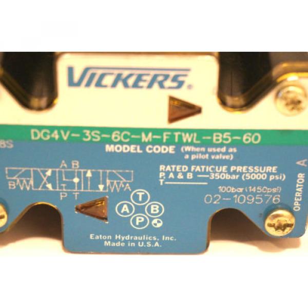 Origin VICKERS DG4V-3S-6C-M-FTWL-B5-60 PILOT VALVE DG4V3S6CMFTWLB560 #2 image