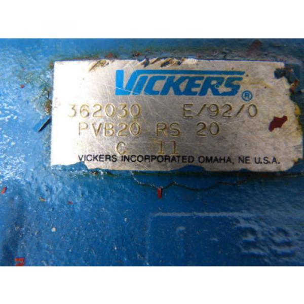 Vickers PVB20-R-C71 Hydraulic Piston Pump  USED #1 image