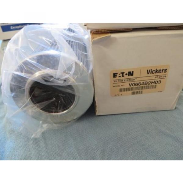 EATON VICKERS oem FILTER ELEMENT LOT  #V0664B2H03 Origin #4 image