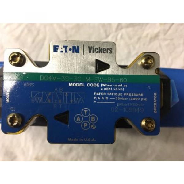 Eaton Vickers Solenoid Valve DG4V-3S-3C-M-FW-B5-60 #2 image