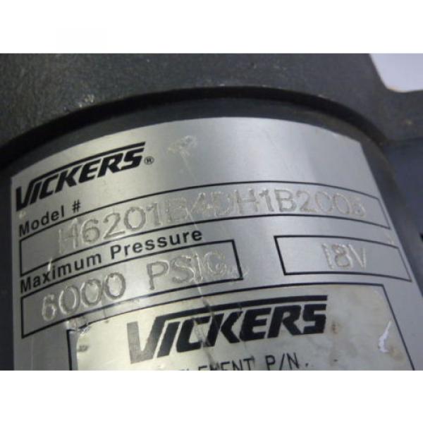 Vickers H6201B4DH1B2C05 Hydraulic Oil Filter 6000PSI 18V  Origin #3 image