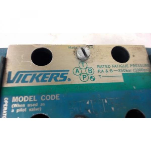 VICKERS, DG4V-3S-2C208-M-U-HH5-60, HYDRAULIC VALVE, 24 VDC, 5000 PSI, 350 BAR #2 image