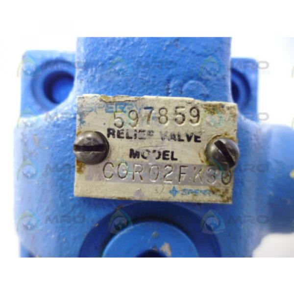 VICKERS CGR02FK30 RELIEF VALVE USED #4 image