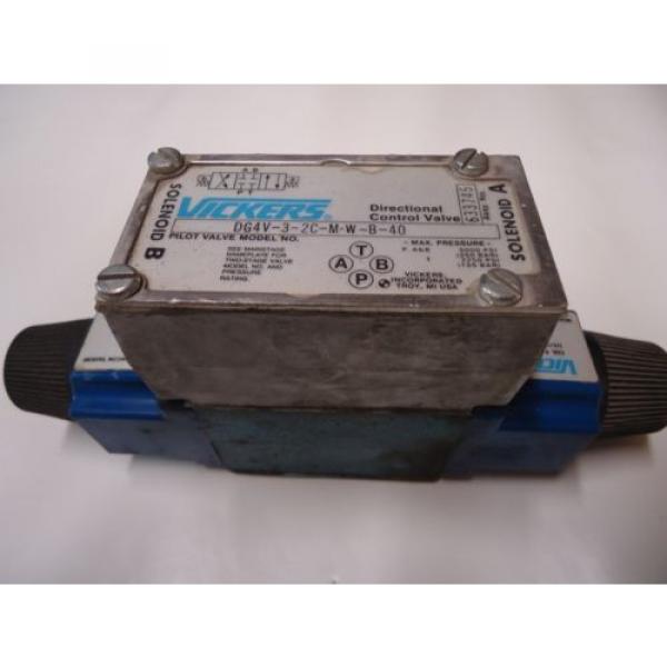 Vickers DG4V-3-2C-M-W-B40 Directional Control Valve Solenoid #1 image