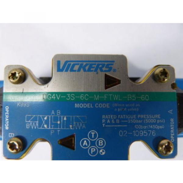 Vickers DG4V-3S-6C-M-FTWL-B5-60 Directional Control Valve   Origin #3 image