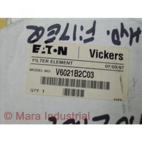 Vickers V6021B2C03 Filter Element #3 image