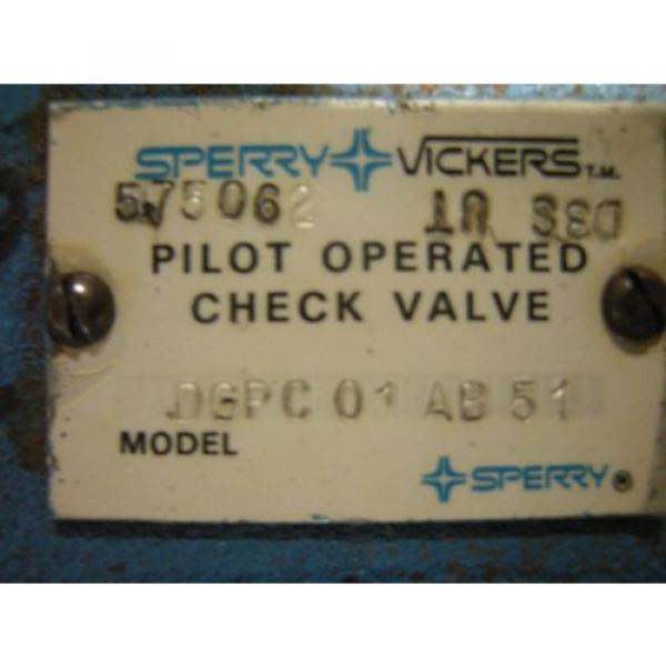Vickers DGPC-01-AB-51 Pilot Operated Check Valve #2 image