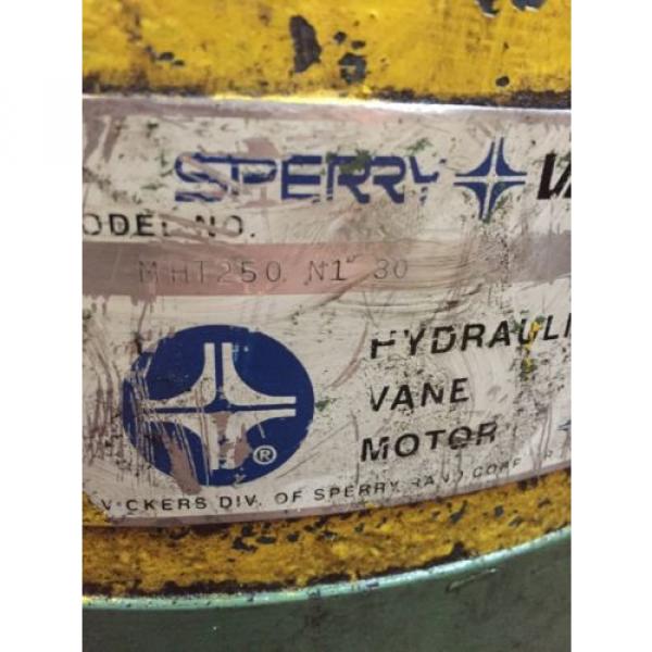 Sperry Vickers Hydraulic Vane Motor MHT250 N1 30 921-012BB #5 image