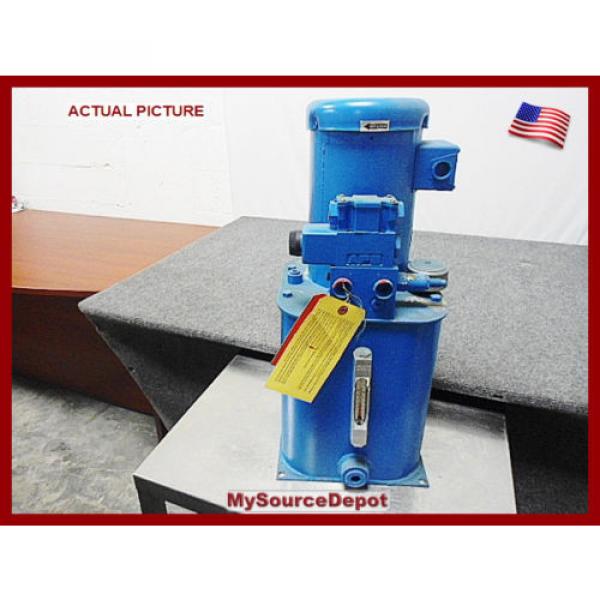 HYDRAULIC PUMP MOTOR UNIT,3 PHASE,2HP,3 GALLON TANK,BALDOR MOTOR,Origin UNIT #1 image