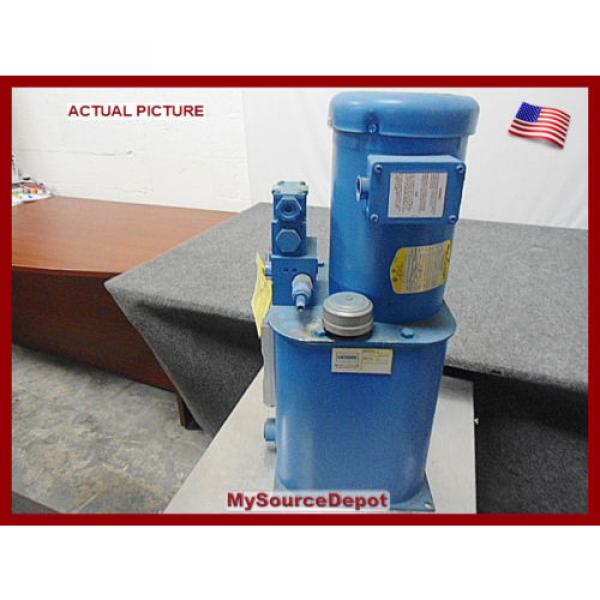 HYDRAULIC PUMP MOTOR UNIT,3 PHASE,2HP,3 GALLON TANK,BALDOR MOTOR,Origin UNIT #3 image