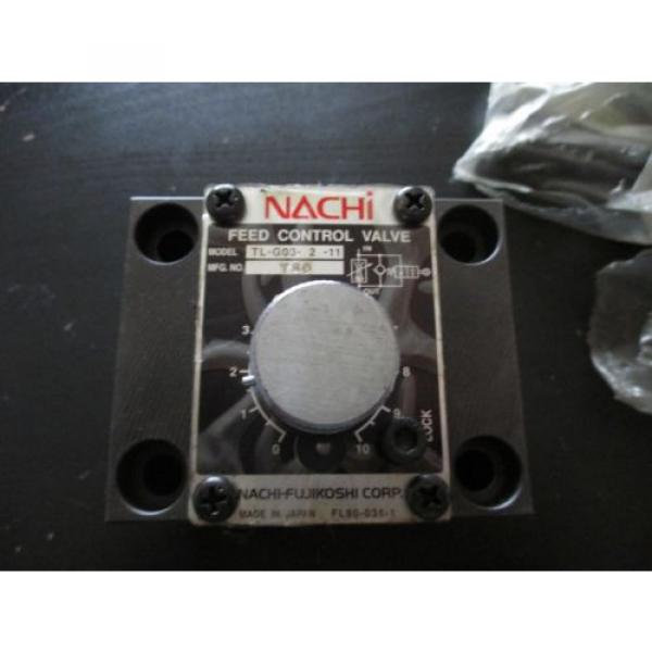 Origin NACHI TL-GO3-2-11 HYDRAULIC FEED CONTROL VALVE TL -G03 -2 -11 #3 image