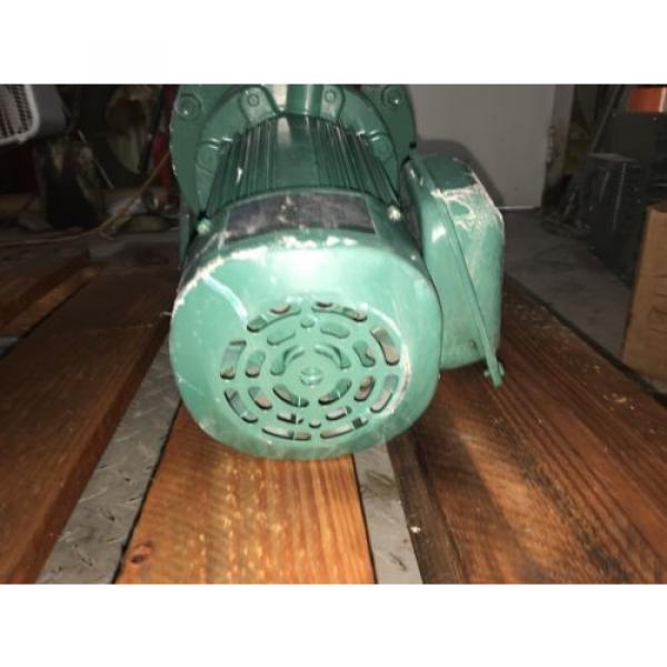 SUMITOMO SM CYCLO GEAR MOTOR, RATIO 289, WITH MOTOR, 1/2 HP, 1740 RPM , USED #4 image