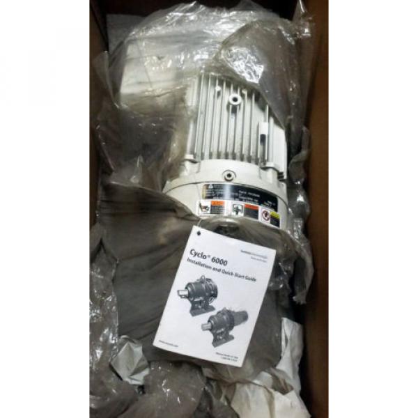 1 Origin SUMITOMO CNHMS2-6115YB-17 CYCLO 6000 MOTOR, 2 HP MAKE OFFER #1 image