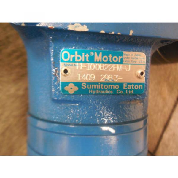 Origin SUMITOMO EATON HYDRAULIC MOTOR H-100B22FM-J #3 image