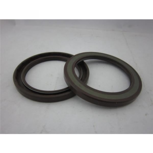 Rexroth hydraulic pumps rubber oil Seal 60x80x7/55 VITON/FKM BAFSL1SF #7 image