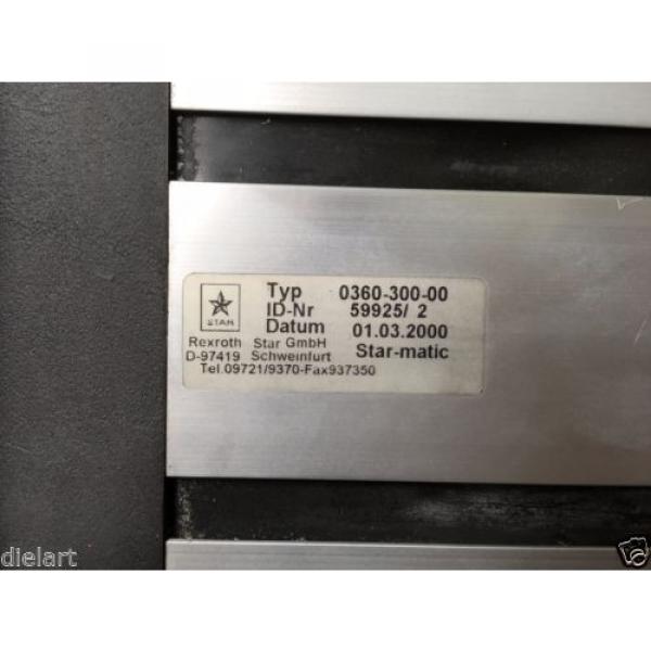 Bosch REXROTH TYP 0360-300-00 Star-Matic Linear Actuator with 90 degree adapter #2 image