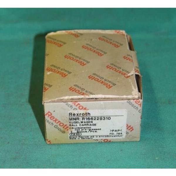 Rexroth, R185123210, Linear Bearing Runner Block Roller Rail Origin #1 image