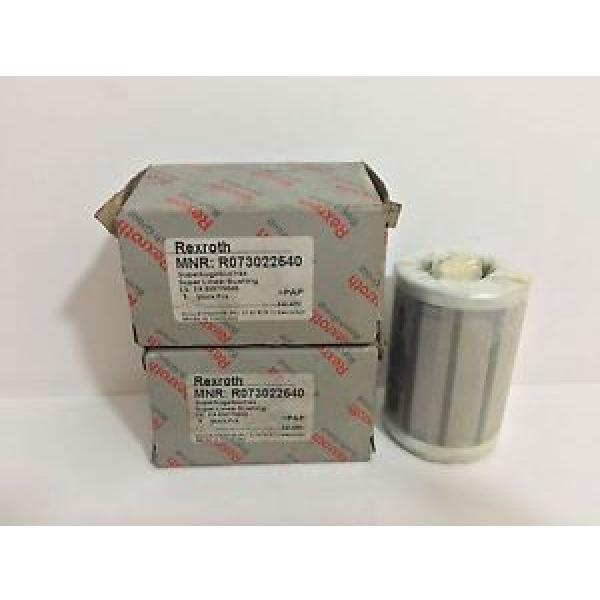 2 Origin REXROTH SUPER LINEAR BUSHINGS R073022540 #1 image