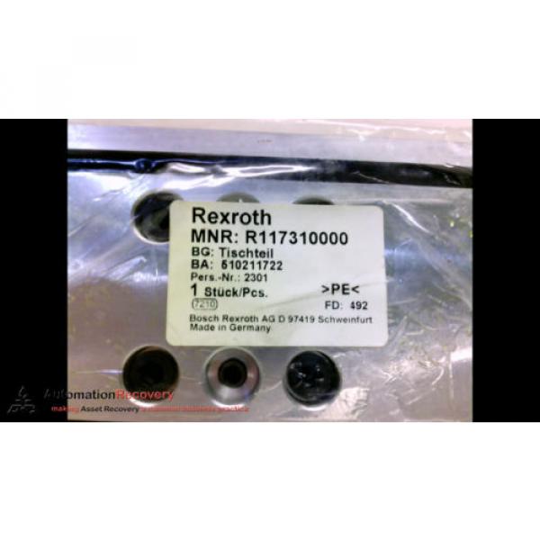 REXROTH R117310000 LINEAR CARRIAGE 190MM, Origin #1 image