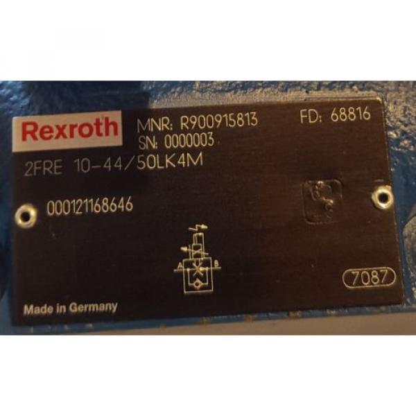 Origin  REXROTH 2FRE10-44/50LK4M CONTROL VALVE R900915813  2FRE 10-44/50 BOSCH #2 image