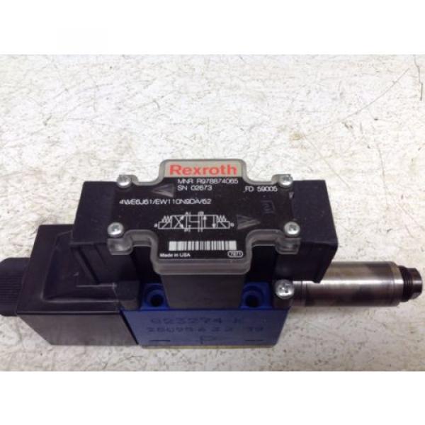 Bosch Rexroth R978874065 4WE6J61/EW110N9DA/62 Solenoid Valve origin  TB #2 image