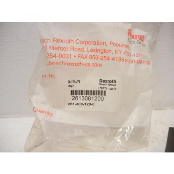 REXROTH BOSCH 261-308-120-0 Origin 261 PNEUMATIC VALVE 2613081200 #3 image