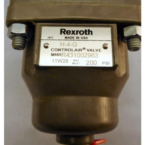 Rexroth Control Air Valve H-4-G , R431002963 #2 image