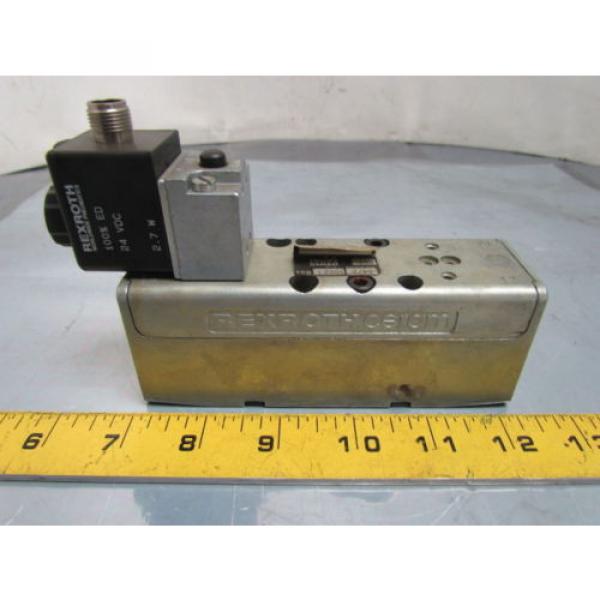 Rexroth Ceram GT10061-0440 2-Position Solenoid Valve 24VDC 27W 150 PSI #1 image