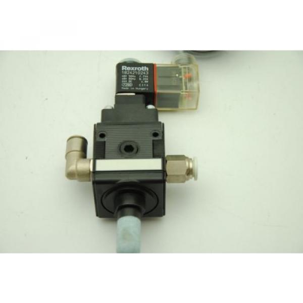 Bosch Rexroth FD:700 Series 24VDC Valve Manifold w/ 1824210243 Solenoid Valve #3 image