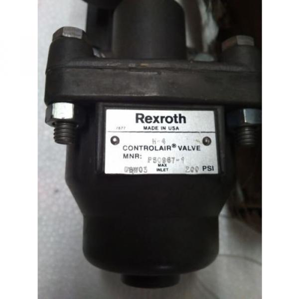 R431002818 REXROTH P50967-1 Aventics Pneumatics  H-4 CONTROL AIR VALVE, 0-65 PSI #2 image