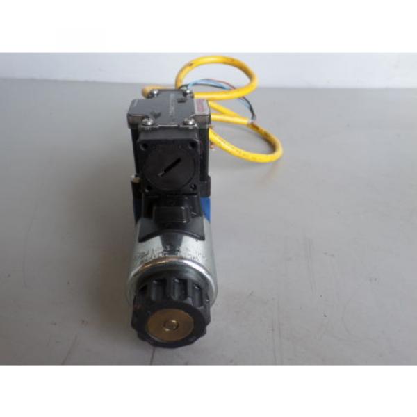 REXROTH SOLENOID VALVE 4WE6J61/EG24N9DK24L2 CSA 021463 A S 095 24VDC 1364M James #3 image