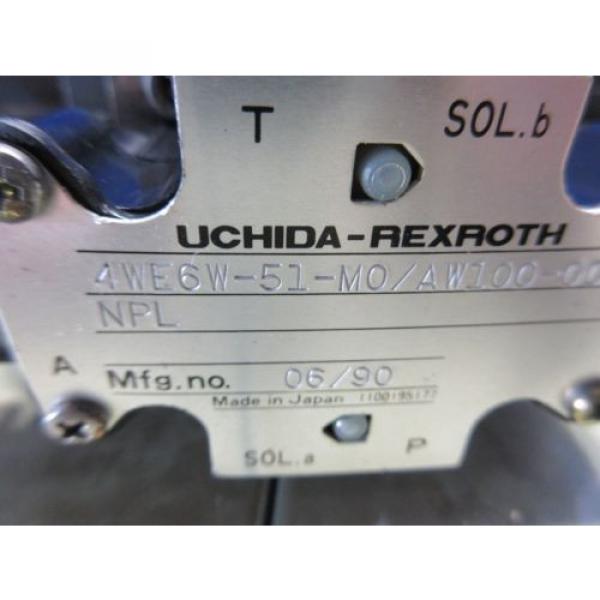 REXROTH VALVE UCHIDA-REXROTH 4WE6W-51-M0/AW100-00 4WE6W-51-MO/AW100-00 #3 image