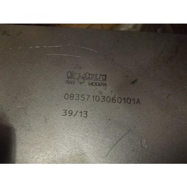 1 Origin REXROTH 08357103060101A OIL CONTROL VALVE NNB  MAKE OFFER #4 image