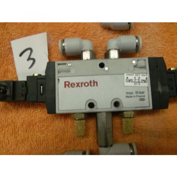 REXROTH PNEUMATIC CONTROL VALVE DIRECTIONAL choose of 8, 0820 061 001 #8 image