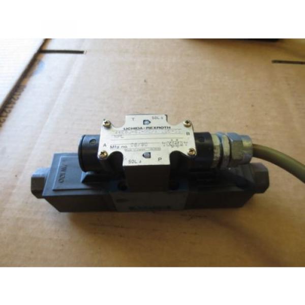 TSUGAMI NP-32 REXROTH 4WE6J-51-M0/AW100-00 4WE6J-51-MO/AW100-00 SOLENOID VALVE #1 image