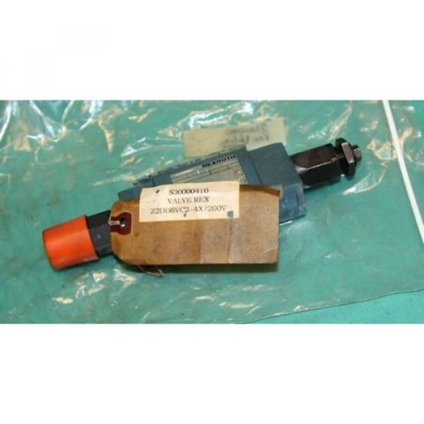 Rexroth Z2DB6VC2-4X/200V Hydraulic Valve Z2DB6VC24X200V Origin #3 image