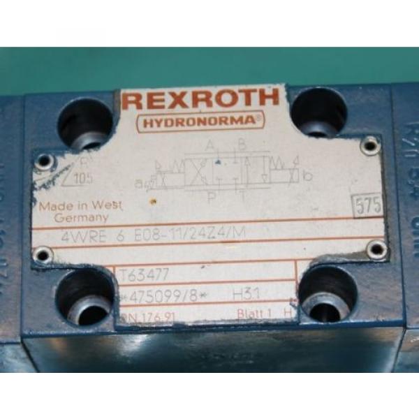 Rexroth, 4WRE6-E08-11/24Z4/M, Proportional Valve Servo #4 image