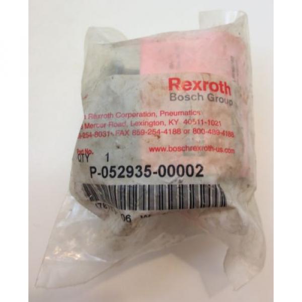 Rexroth Aluminum 1/4#034; In-Line Piping Quick Exhaust Valve P-052935-00002 origin #1 image