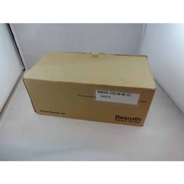 IVS40 – BOSCH REXROTH IndraDyn S Brushless Motor MSM040B-0300-NN-M0-CC1 - Origin #5 image