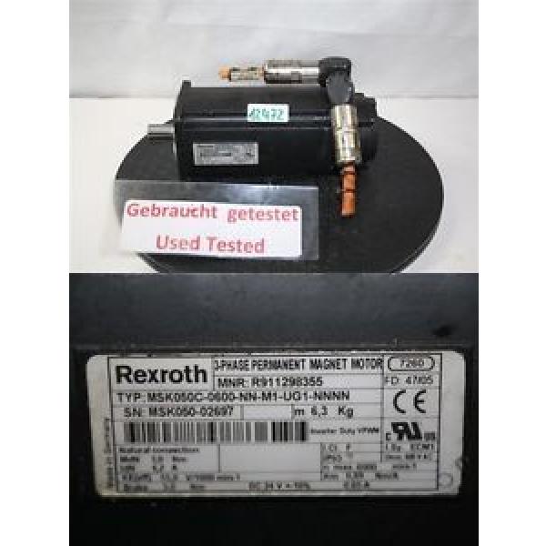 Rexroth MSK050C-0600-NN-M1-UG1-NNNN SERVO MOTORE SERVOMOTORE #1 image