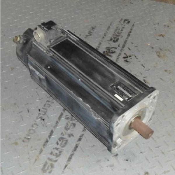 REXROTH INDRAMAT 3-PHASE INDUCTION SERVO MOTOR 2AD100D-B050B4-AS03-C2N1 NO FAN #1 image